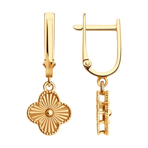 Серьги Diamant - Золото 585 (арт. 51-121-02245-1)