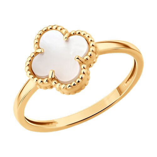 Кольцо SOKOLOV - Золото 585, Перламутр (арт. 717193)