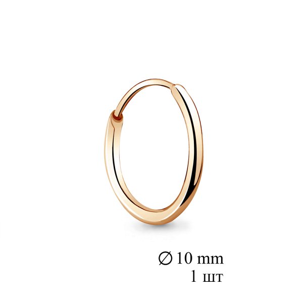 Серьга Аквамарин - Золото 375 (арт. 37022.8)