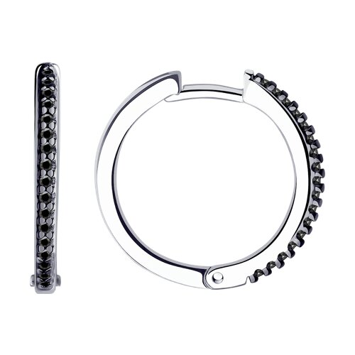 Серьги Diamant - Серебро 925, Фианит (арт. 94-120-01593-1)