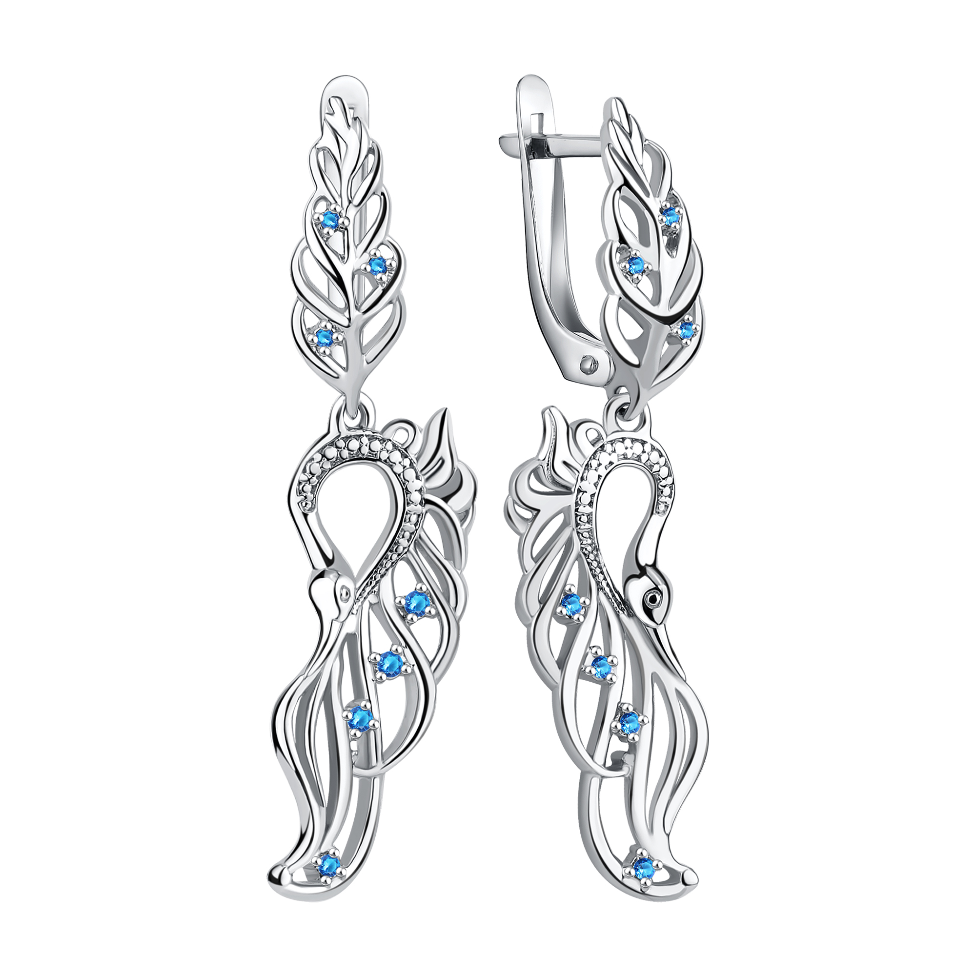 Серьги Talant - Серебро 925, Фианит (арт. 14-72-0009-17359)