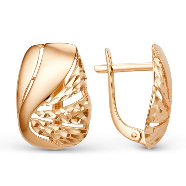 Серьги ЮФ Династия - Золото 585 (арт. 014122-1010)