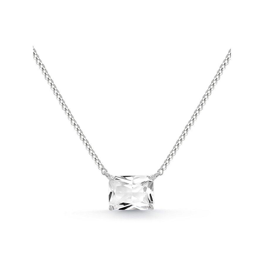 Колье Дар - Серебро 925, Горный хрусталь (арт. Кц-2515рс429)