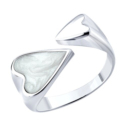 Кольцо Diamant - Серебро 925, Эмаль (арт. 94-110-00089-1)