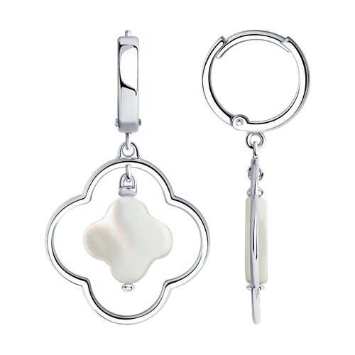 Серьги SOKOLOV - Серебро 925, Перламутр (арт. 83020295)