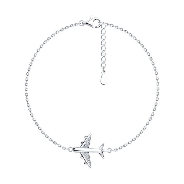 Браслет SOKOLOV - Серебро 925, Фианит (арт. 94051076-91)