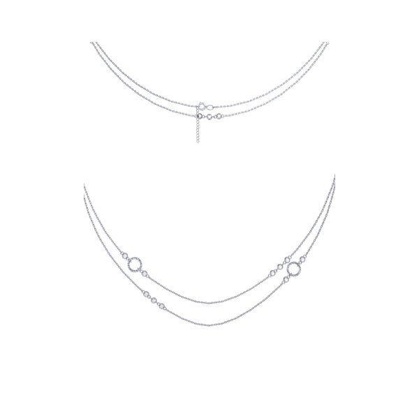 Колье POKROVSKY - Серебро 925, Фианит (арт. 0330587-00775)