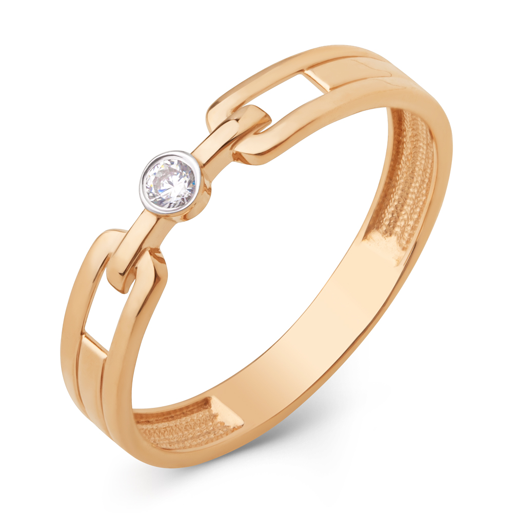 Кольцо ЮФ Династия - Золото 375, Фианит (арт. 027481-5102)