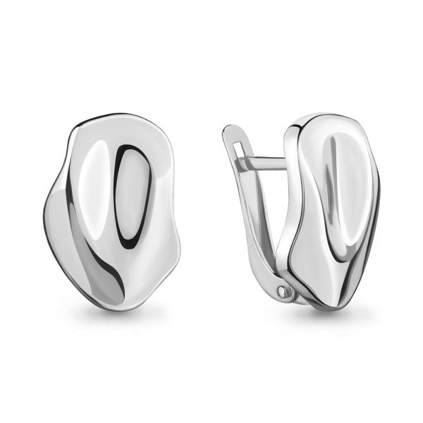 Серьги Аквамарин - Серебро 925 (арт. 33726.5)