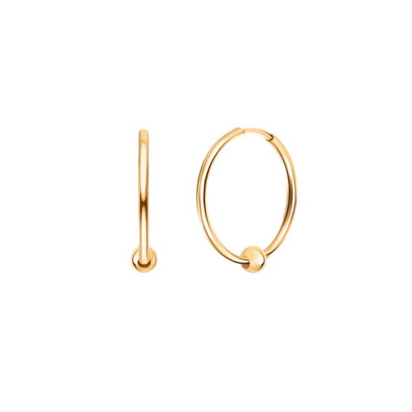 Серьги Атолл - Золото 585 (арт. 22143-25-1)