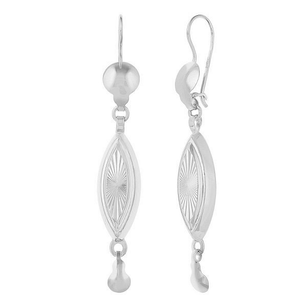 Серьги Атолл - Серебро 925 (арт. 20183А-1)