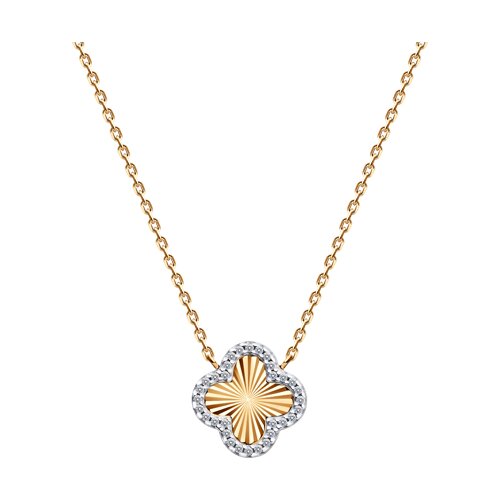 Колье SOKOLOV - Серебро 925, Фианит (арт. 93070162)