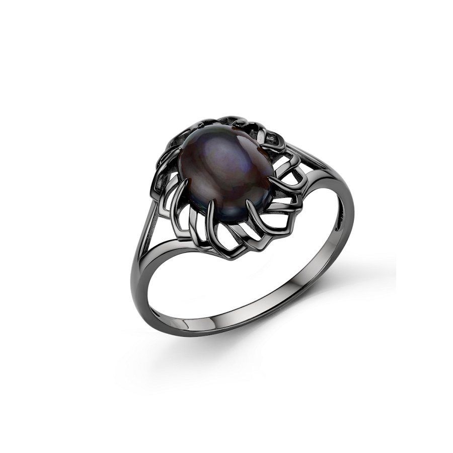 Кольцо Дар - Серебро 925, Опал (арт. К-4027чрк11716)