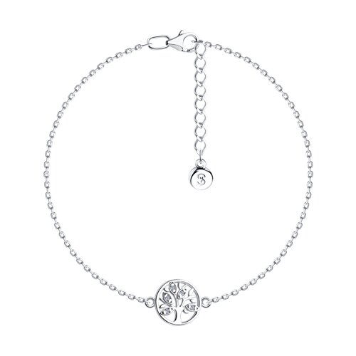 Браслет SOKOLOV - Серебро 925, Фианит (арт. 94050973)