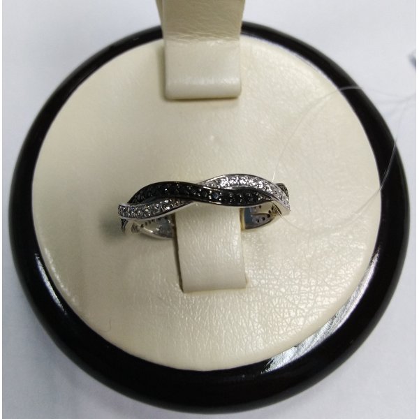 Кольцо Галатея - Серебро 925, Фианит (арт. 2666.2)