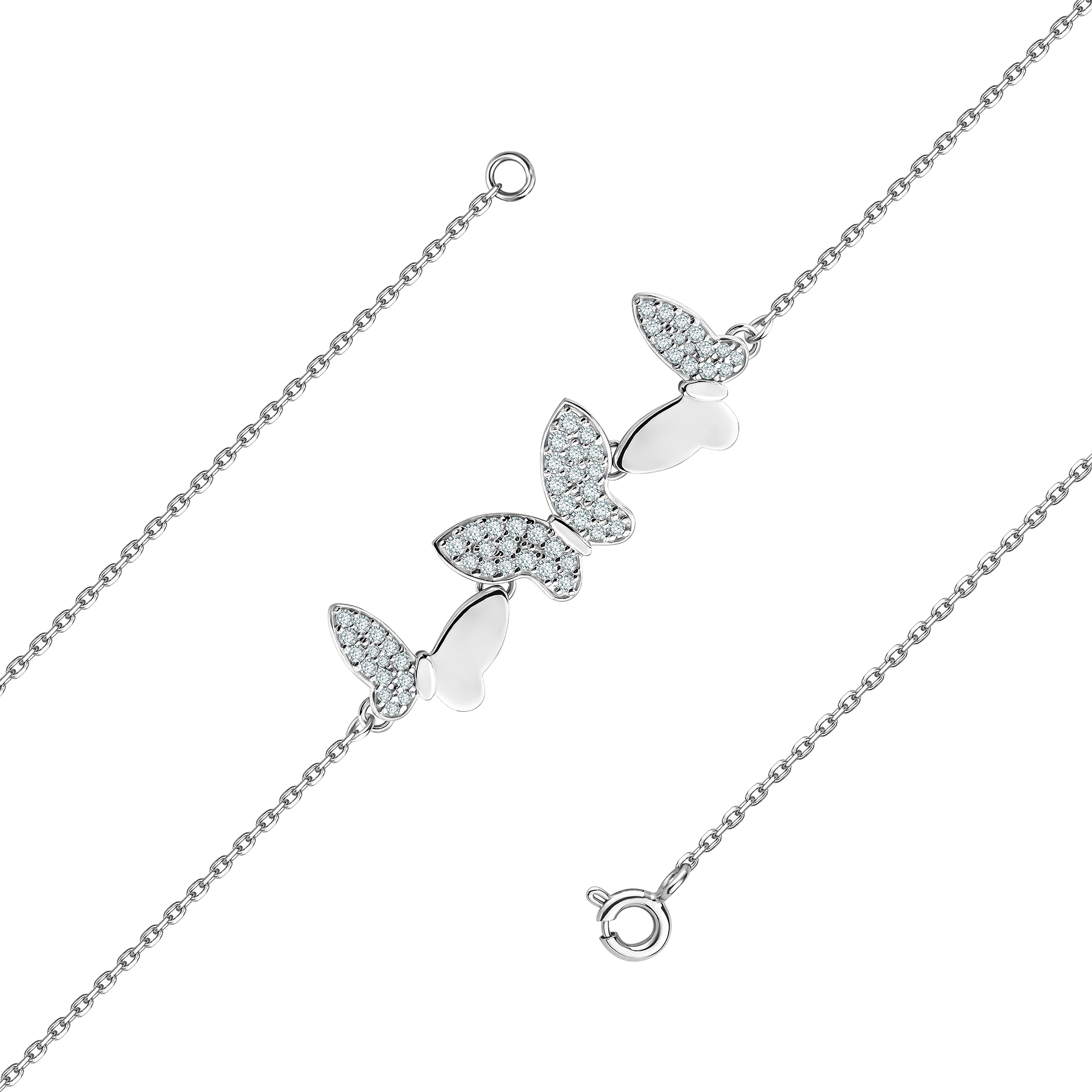 Браслет Talant - Серебро 925, Фианит (арт. 47-72-0001-27735)