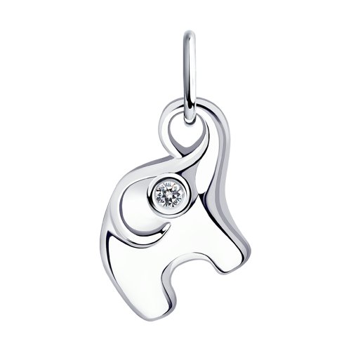 Подвеска Diamant - Серебро 925, Фианит (арт. 94-130-01085-1)