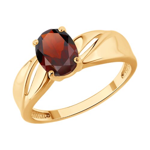 Кольцо SOKOLOV - Серебро 925, Гранат (арт. 92014849)