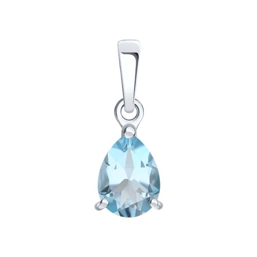 Подвеска SOKOLOV - Серебро 925, Топаз (арт. 92030827)