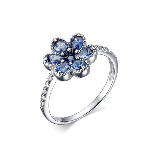 Кольцо Дар - Серебро 925, Фианит (арт. К-4117рс26400)