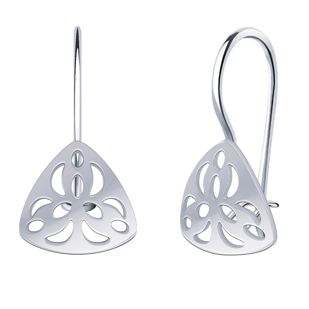 Серьги Атолл - Серебро 925 (арт. 22057 -925)