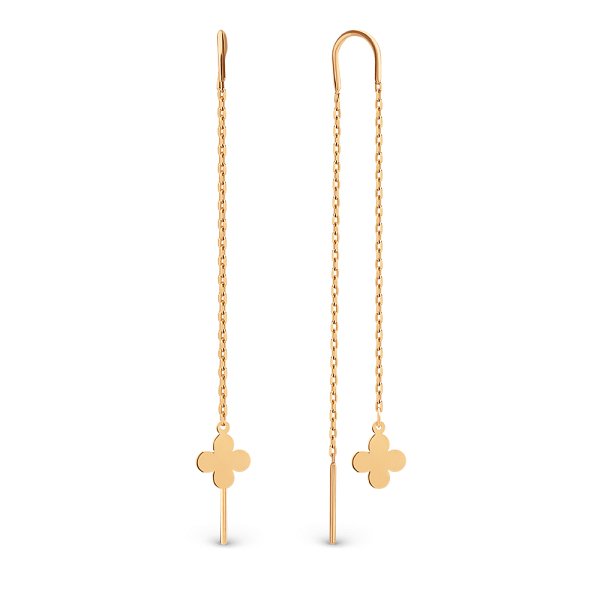 Серьги ЮФ Династия - Золото 375 (арт. 503452-5000)