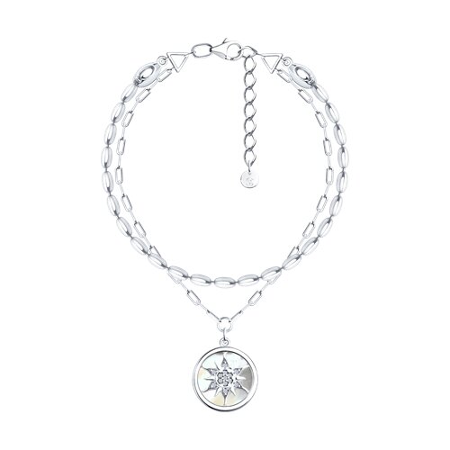 Браслет SOKOLOV - Серебро 925, Перламутр (арт. 83050076)