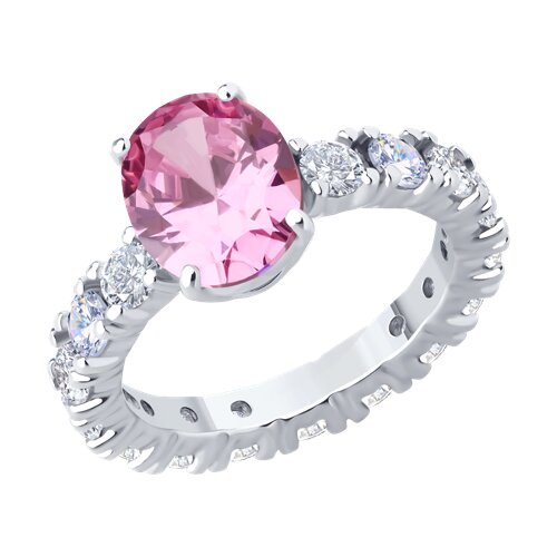 Кольцо SOKOLOV - Серебро 925, Фианит (арт. 94014288)