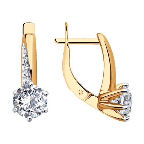 Серьги Diamant - Серебро 925, Фианит (арт. 93-120-02134-1)