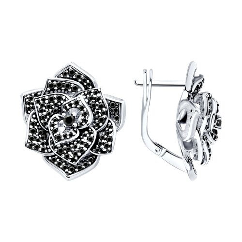 Серьги Diamant - Серебро 925, Фианит (арт. 94-120-02050-1)