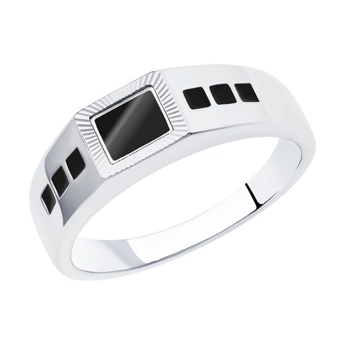 Кольцо Diamant - Серебро 925, Эмаль (арт. 94-112-00791-1)