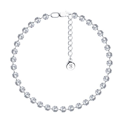 Браслет SOKOLOV - Серебро 925, Фианит (арт. 94050621)