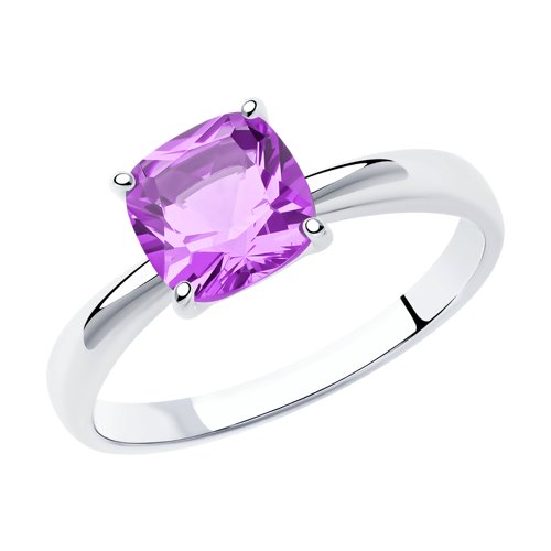 Кольцо SOKOLOV - Серебро 925, Аметист (арт. 92011255)
