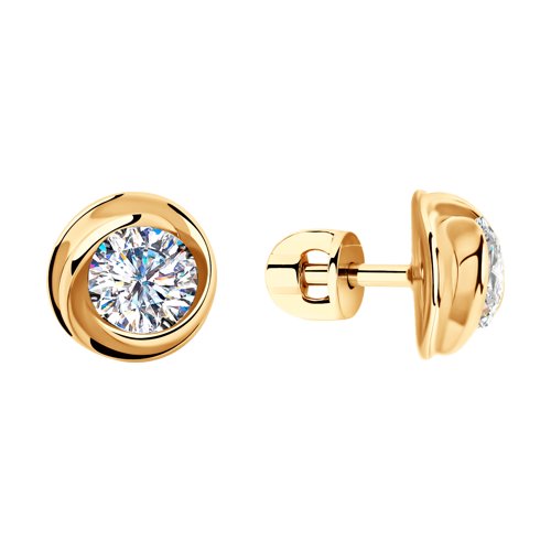 Серьги SOKOLOV - Серебро 925, Фианит (арт. 93020909)