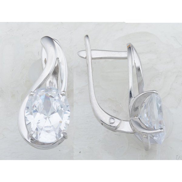 Серьги EFREMOV - Серебро 925, Фианит (арт. 1210019796-501)