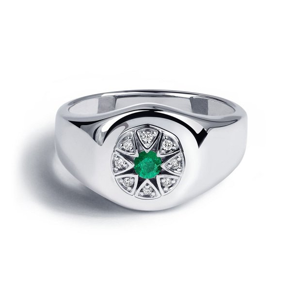 Кольцо Platinum Lab. - Платина 950 (арт. ПК-276И-01)