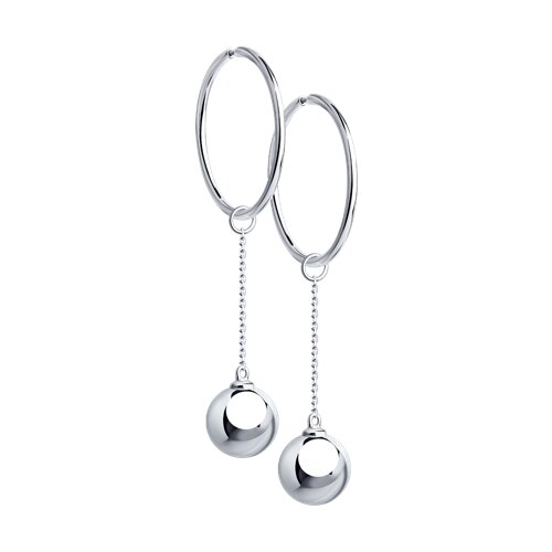 Серьги Diamant - Серебро 925 (арт. 94-124-01473-1)