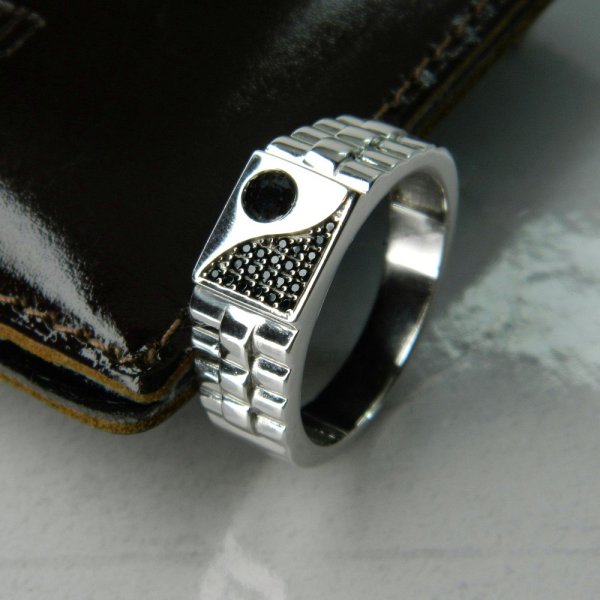 Кольцо Галатея - Серебро 925, Фианит (арт. 2750.2)