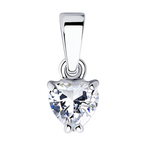 Подвеска SOKOLOV - Серебро 925, Фианит (арт. 94031465)