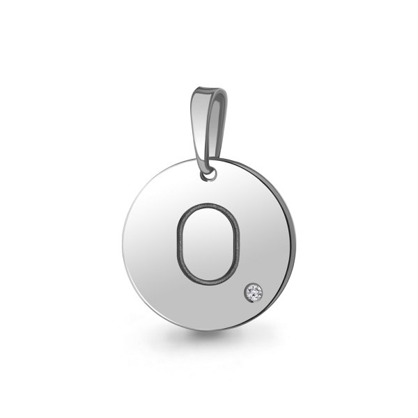 Подвеска Аквамарин - Серебро 925, Фианит (арт. 24606.5)