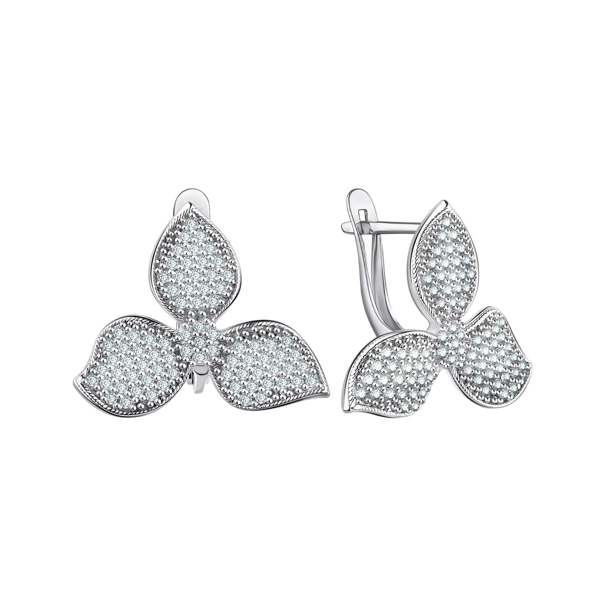 Серьги Talant - Серебро 925, Фианит (арт. 10-72-0001-17702)