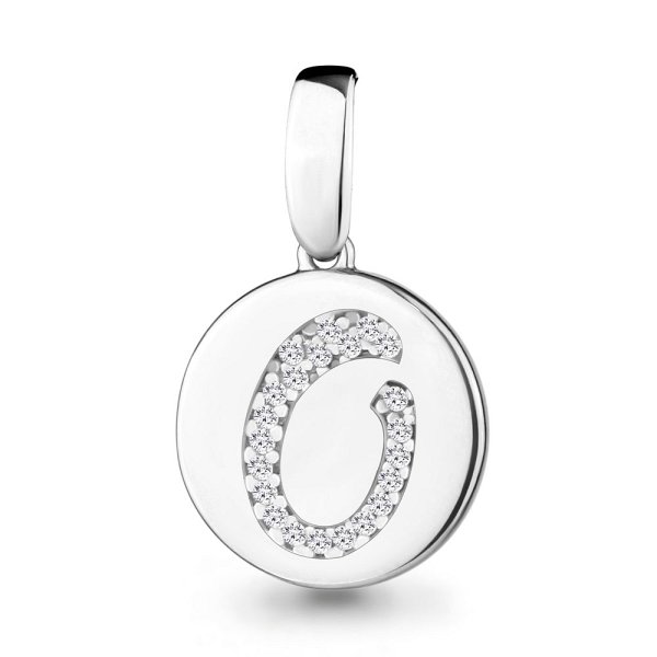 Подвеска Аквамарин - Серебро 925, Фианит (арт. 24011А.5)