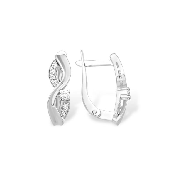 Серьги EFREMOV - Серебро 925, Фианит (арт. 12100111578)