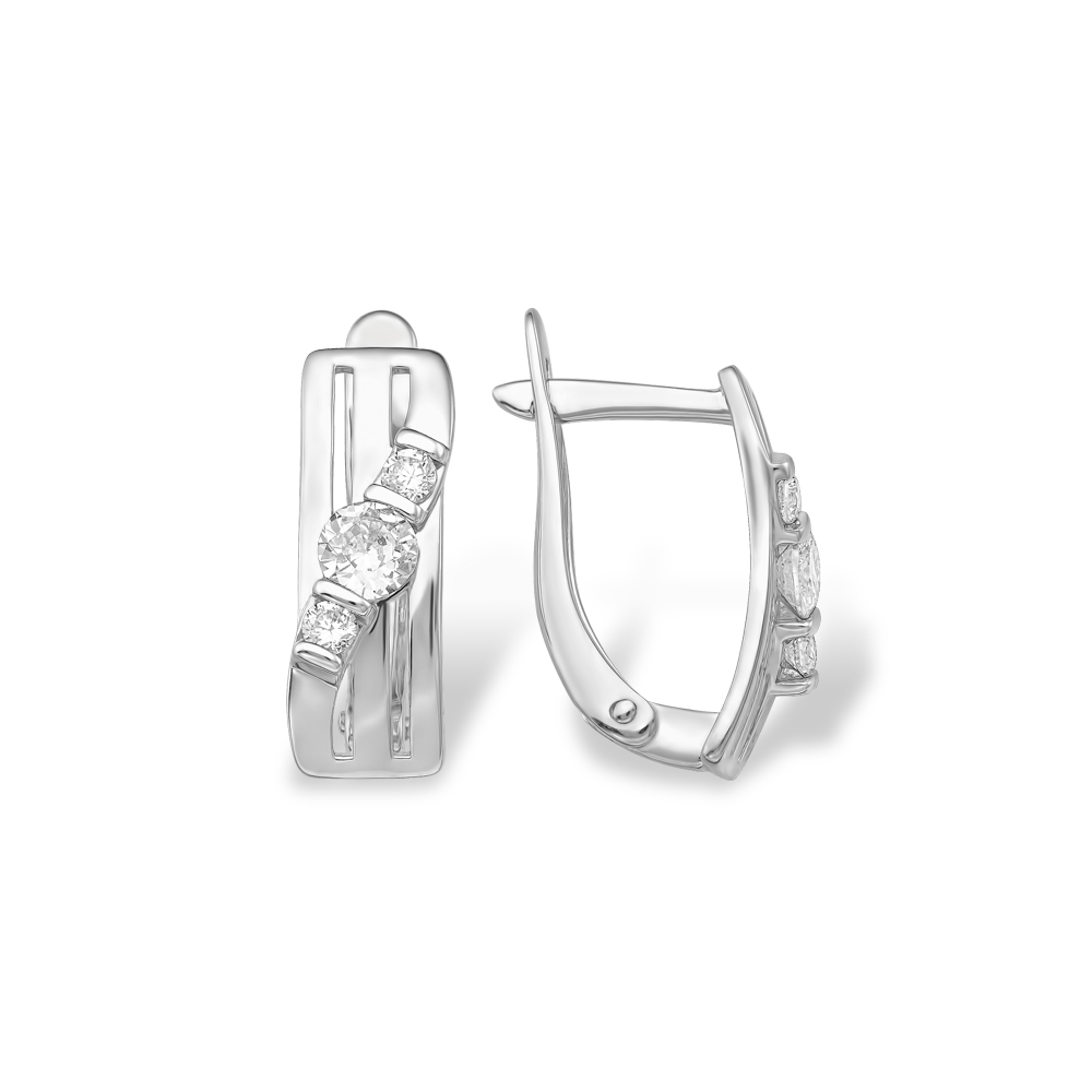 Серьги EFREMOV - Серебро 925, Фианит (арт. 12100110903-501)