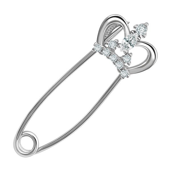 Булавка Talant - Серебро 925, Фианит (арт. 61-72-0001-23260)