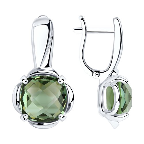 Серьги SOKOLOV - Серебро 925, Кварц (арт. 92022021)