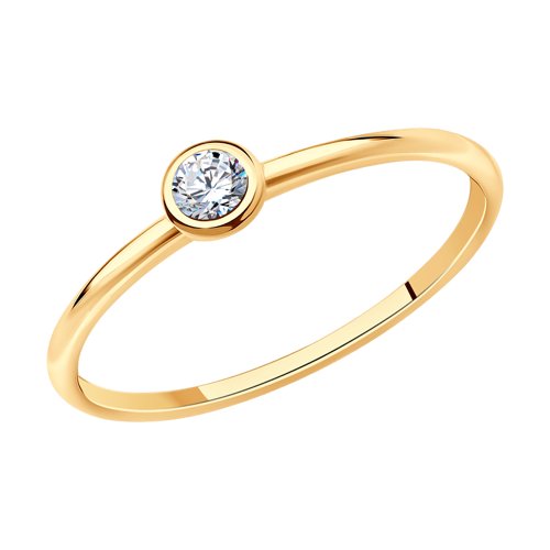 Кольцо SOKOLOV - Серебро 925, Фианит (арт. 93010163)