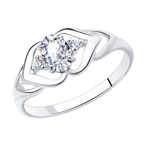 Кольцо SOKOLOV - Серебро 925, Фианит (арт. 94012199)