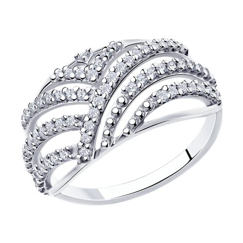 Кольцо Diamant - Серебро 925, Фианит (арт. 94-110-00785-2)