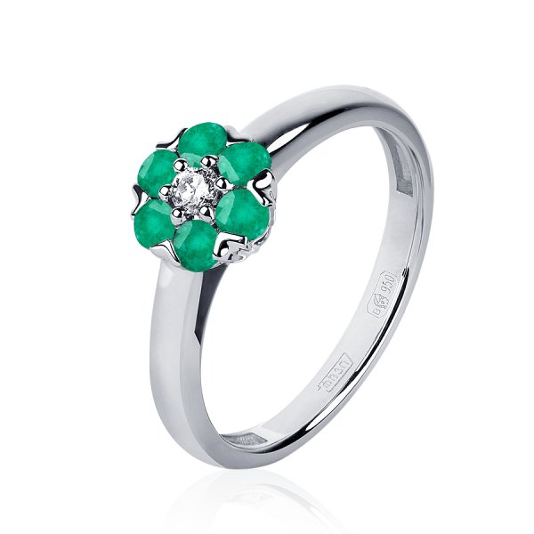 Кольцо Platinum Lab. - Платина 950 (арт. ПК-247И-01)